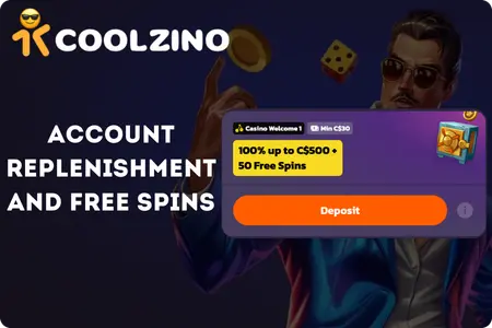 Deposit bonus and free spins